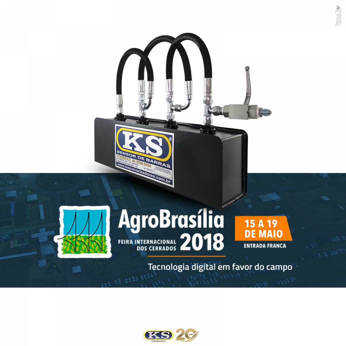 Você é nosso convidado especial para visitar nosso estande na AgroBrasília 2018