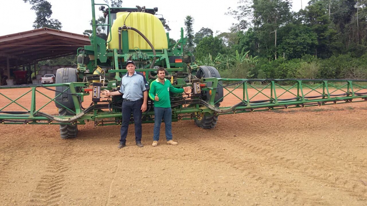 Kit Sensor de Barras KS é instalado em pulverizador John Deere 4730 em Dom Eliseu - PA