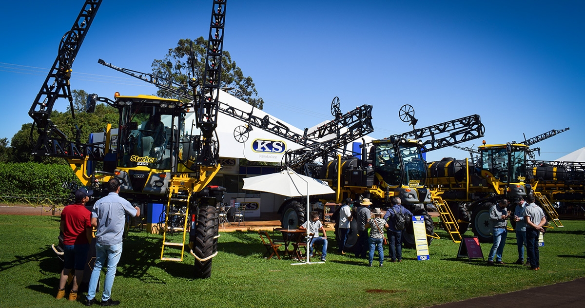 Show Rural 2022: Estande da KS Pulverizadores atrai produtores que buscam custo-benefício