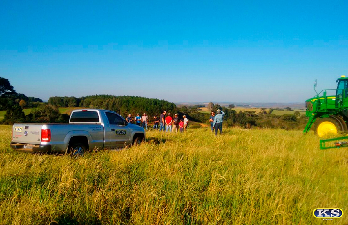 Estabilizador de Barras KS é demonstrado para grupo de agricultores no RS