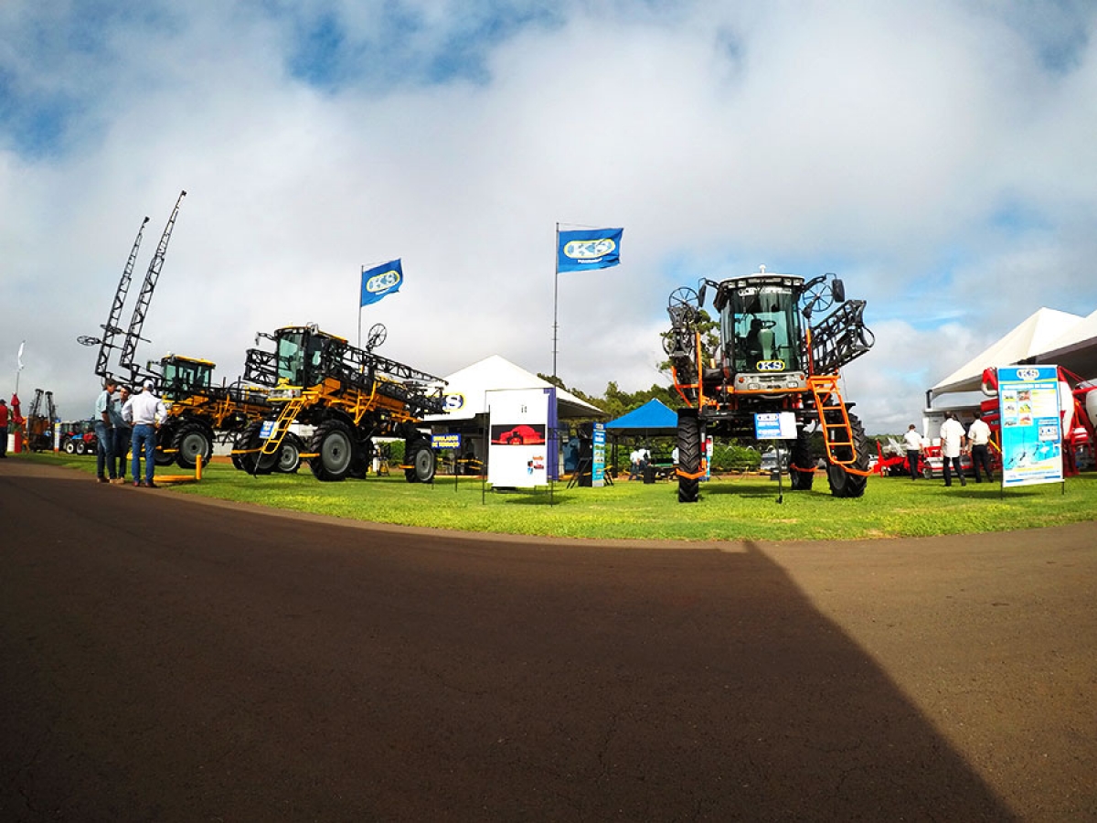 KS Pulverizadores no Show Rural Coopavel 2017