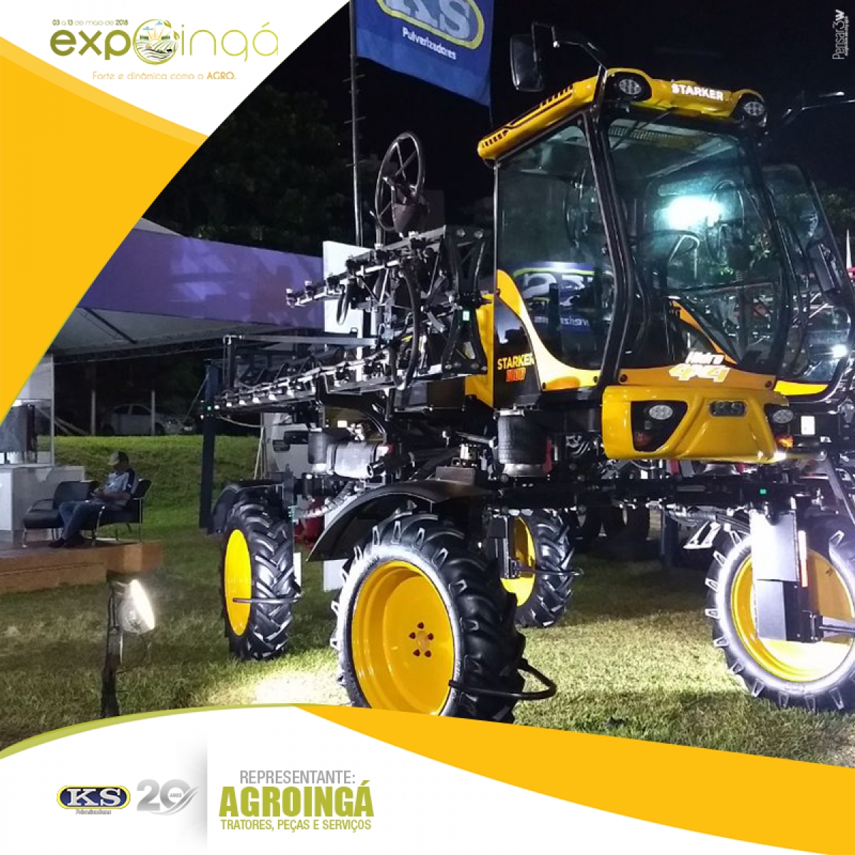 Visite nosso estande na Expoingá 2018.