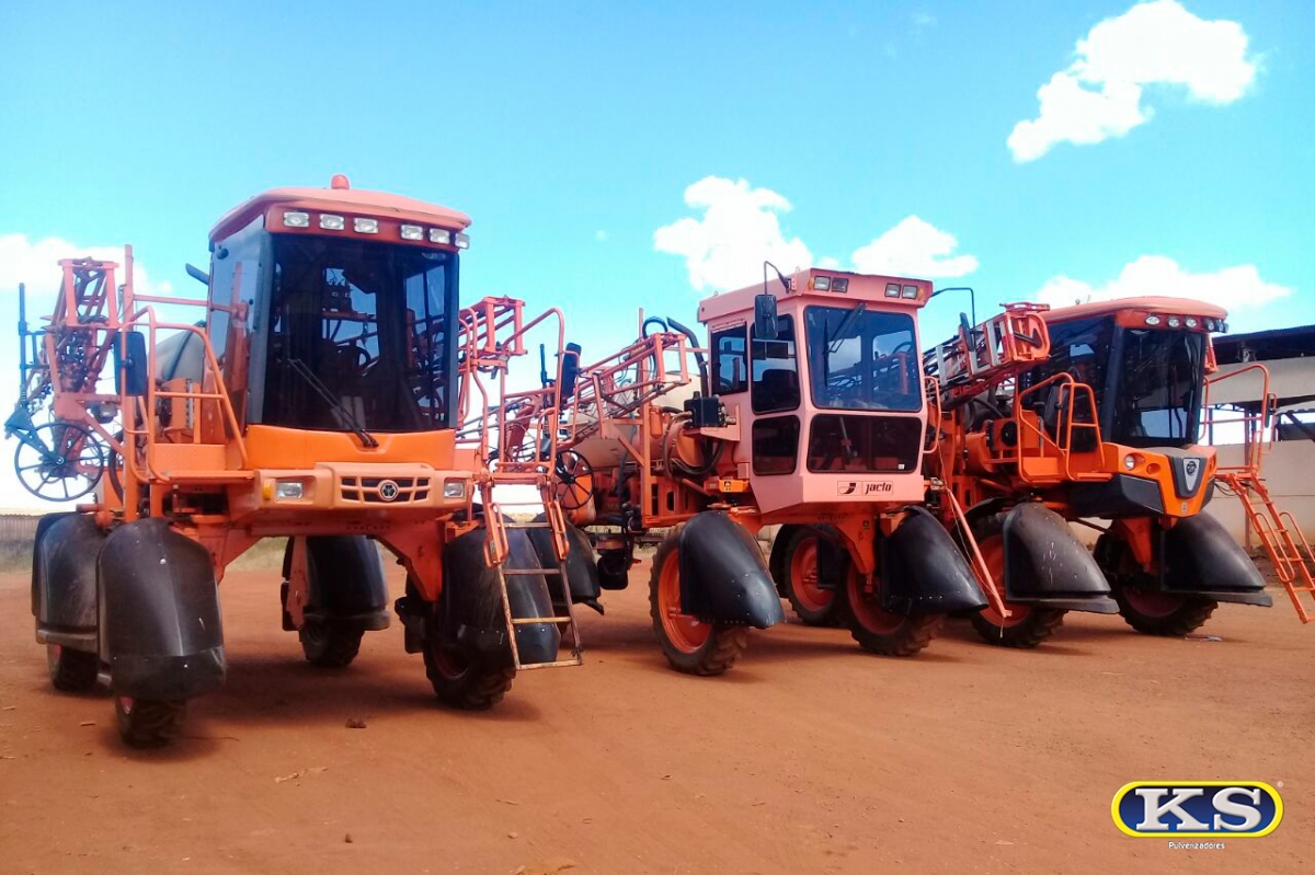 Mais três pulverizadores são aprimorados com o Estabilizador de Barras KS