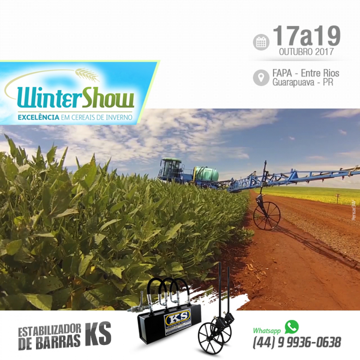 WinterShow 2017; Visite nosso estande na FAPA - Entre Rios, Guarapuava Paraná